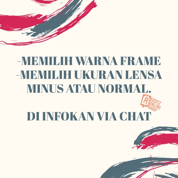 Fania Paket frame kacamata wanita model mata kucing minus antiradiasi