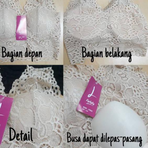 Dapatkan Sekarang  [BRA DD328] BRALETTE BH renda busa dapat dilepas-pasang BH LACE KOREA LYDYLY MOT