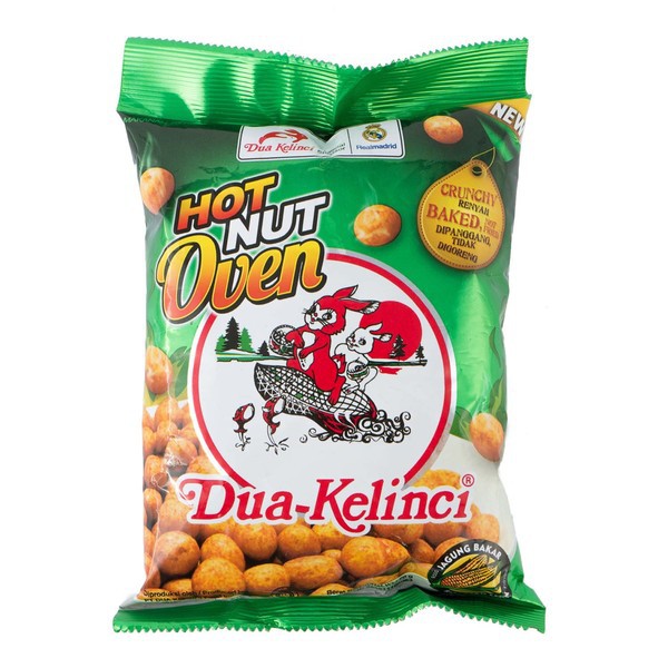 

DUA KELINCI Kacang Oven Rasa Jagung Bakar 70g - Roasted Corn Peanuts