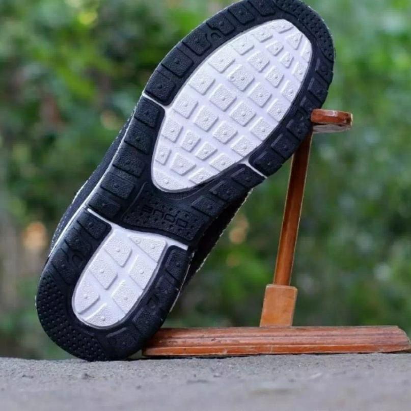 [PRODUK 096MI] SEPATU SEKOLAH ANAK LAKI LAKI PEREMPUAN SD MODEL AIDA BY ANDO HITAM PUTIH LMK