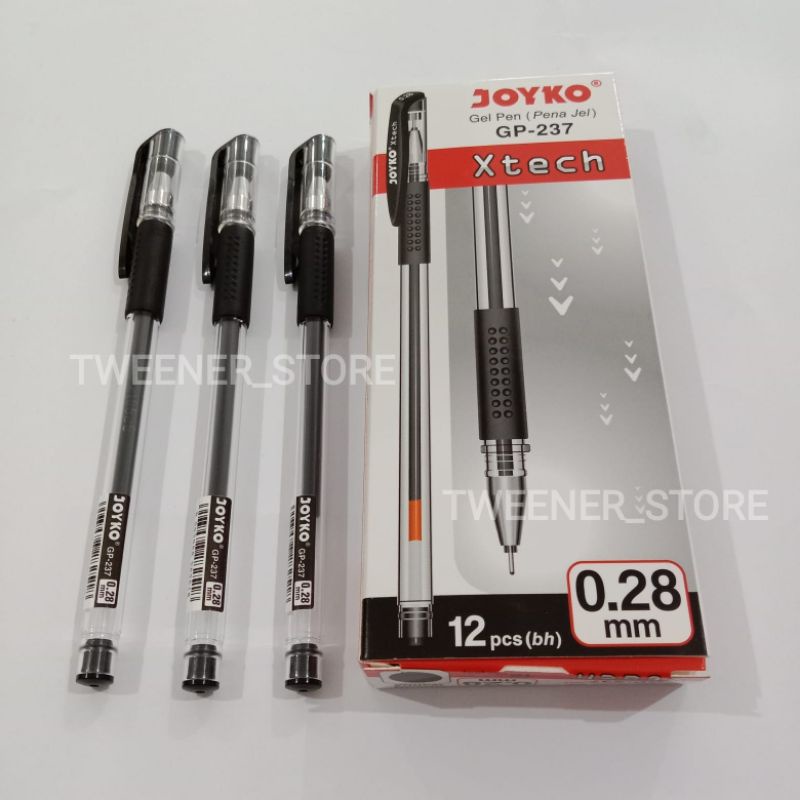 Joyko X Tech GP 237 Gel Pen 0.28mm Ballpoint Bolpen Pulpen Pen
