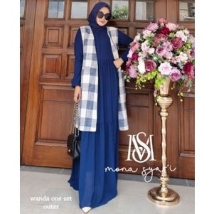 Wanda one set rompi Original Mona Syari'i By M.E
