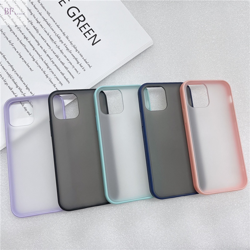 Hard Case Bahan Akrilik Frosted Anti Sidik Jari Untuk IPhone 14 Pro Max 14max 11 12