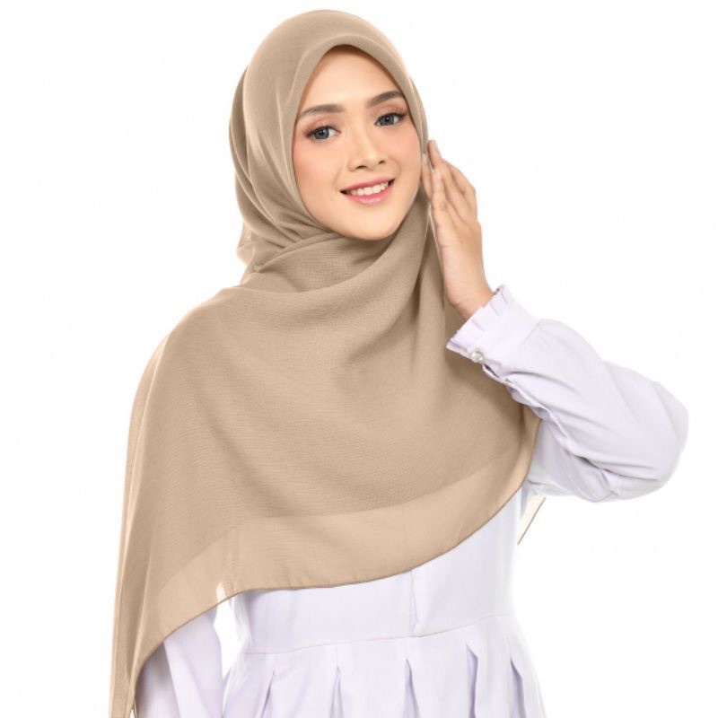 Hijab Segi Empat cornskin Scraf Oringinal