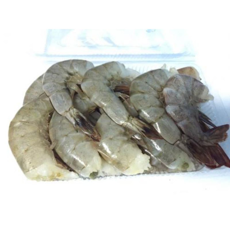 

UDANG BESAR KUPAS KEPALA / TANPA KEPALA 200gram