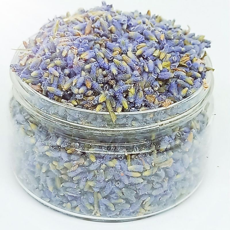 TEH HERBAL BUNGA LAVENDER FLOWER TEA TISANE TEH BUNGA LAVENDER KERING TEH INSOMNIA AROMATHERAPY