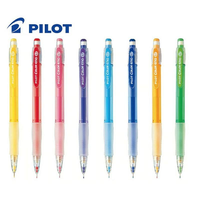 

Pensil Mekanik PILOT Color Eno 0.7mm Warna Warni / Mechanical Pencil HCR-197