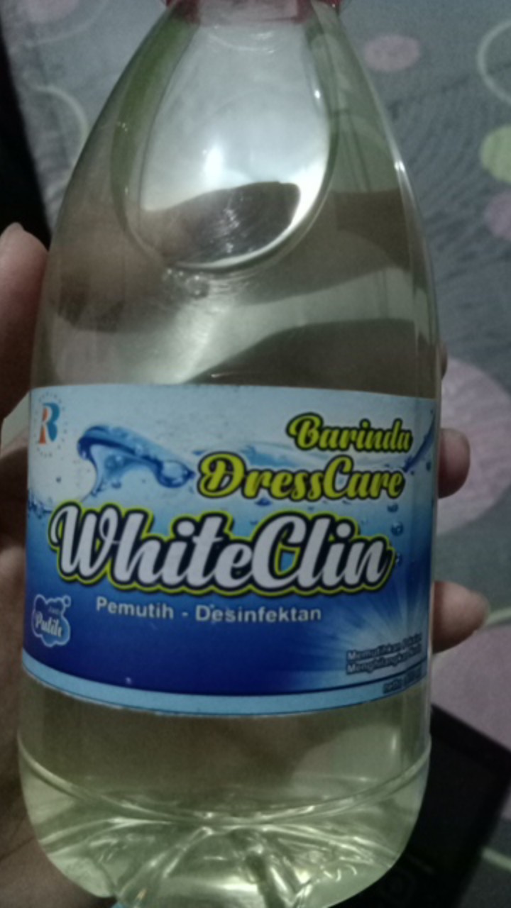 Pemutih Baju Whiteclin 350 Ml (bisa Dijadikan Desinfektan Spt Bayclin)