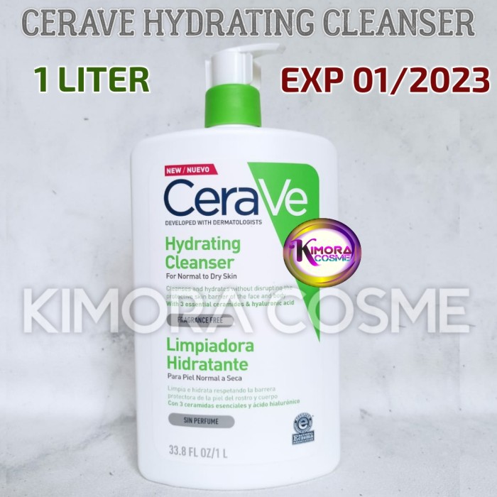 cerave hydrating cleanser 1000ml