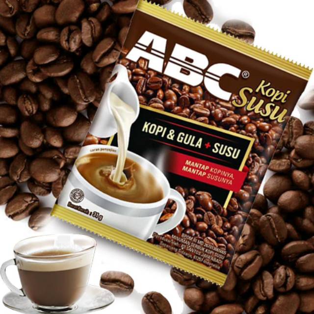 

Kopi ABC Susu 1 Renceng (isi 10)