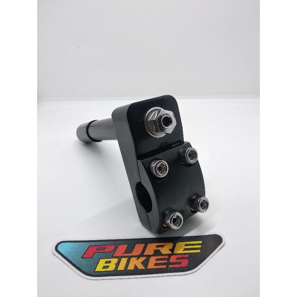 stem bmx 21.1 ke stang 22.2 model kotak adaptor stem bmx