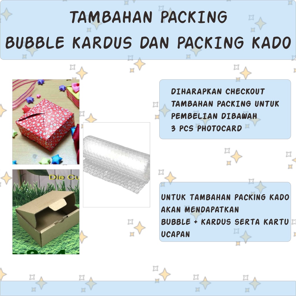 PACKING BUBBLE KARDUS DAN PACKING KADO TAMBAHAN