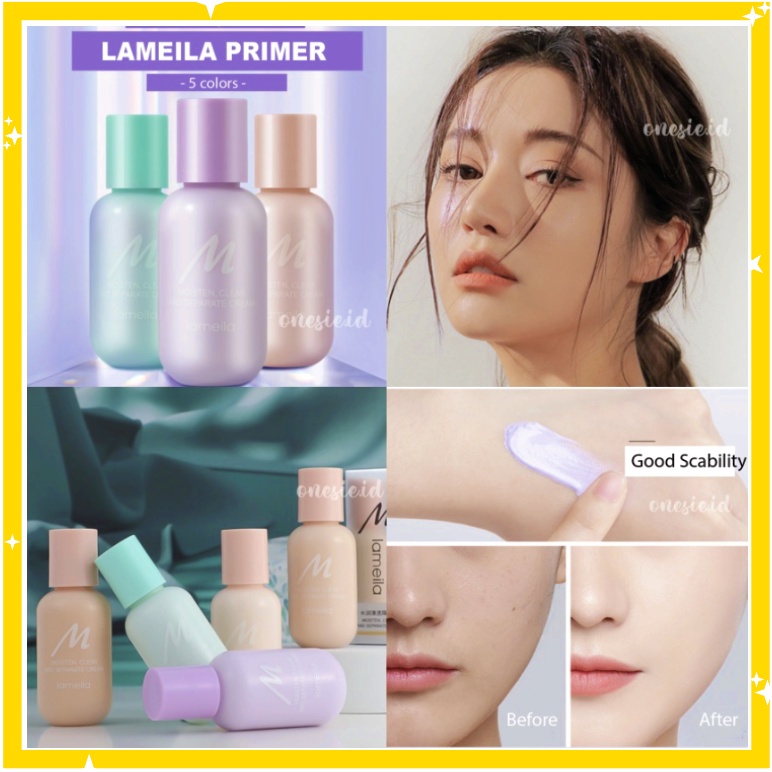 LAMEILA Primer &amp; Make Up Base Waterproof 5 Warna LA066 3009