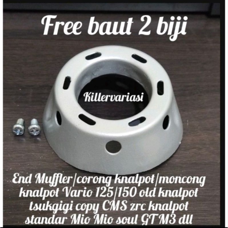 jk end muffler corong knalpot encup moncong knalpot corong knalpot copy cms zrc 54n wrc tsukigi tsug