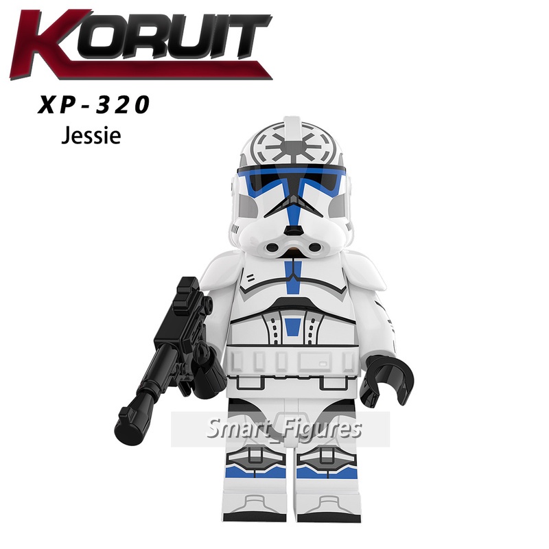 Kt1042 Mainan Action Figure Mini Karakter Star Wars Stormtrooper Coruscant Guard 322 Corps Rex