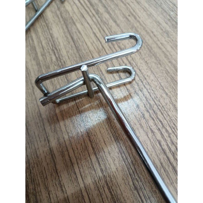 Hook/Cantolan barang aksesoris bahan besi chrome