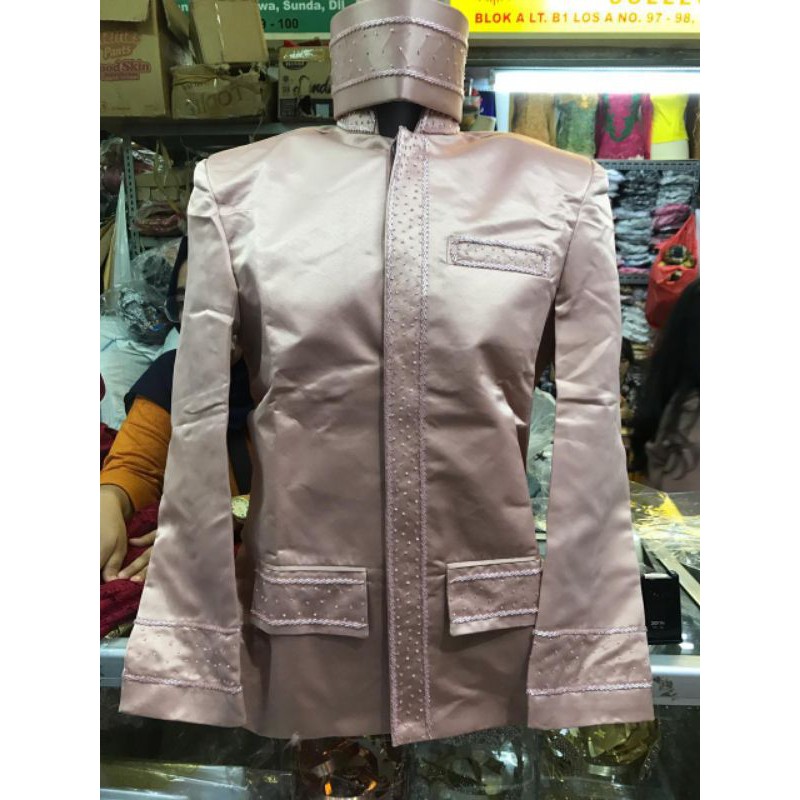 BASOFI BAPAK BESAN dan BAJU BAPAK PENGANTIN ,/BESKAP PRIA DEWASA