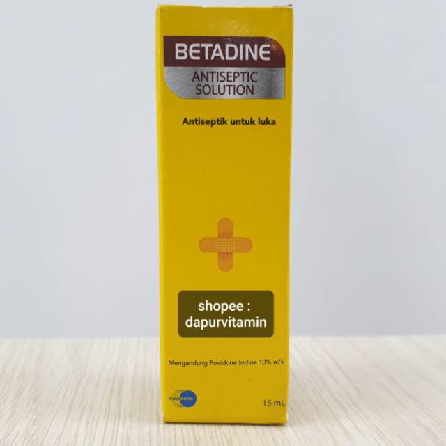 Betadine 15 mL - Antiseptik untuk Luka