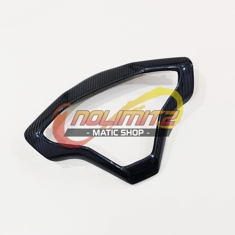 Cover Lis Speedometer Carbon Kevlar Parts Ori Aerox 155 Connected