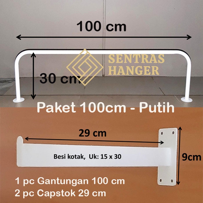 Gantungan Baju Paket