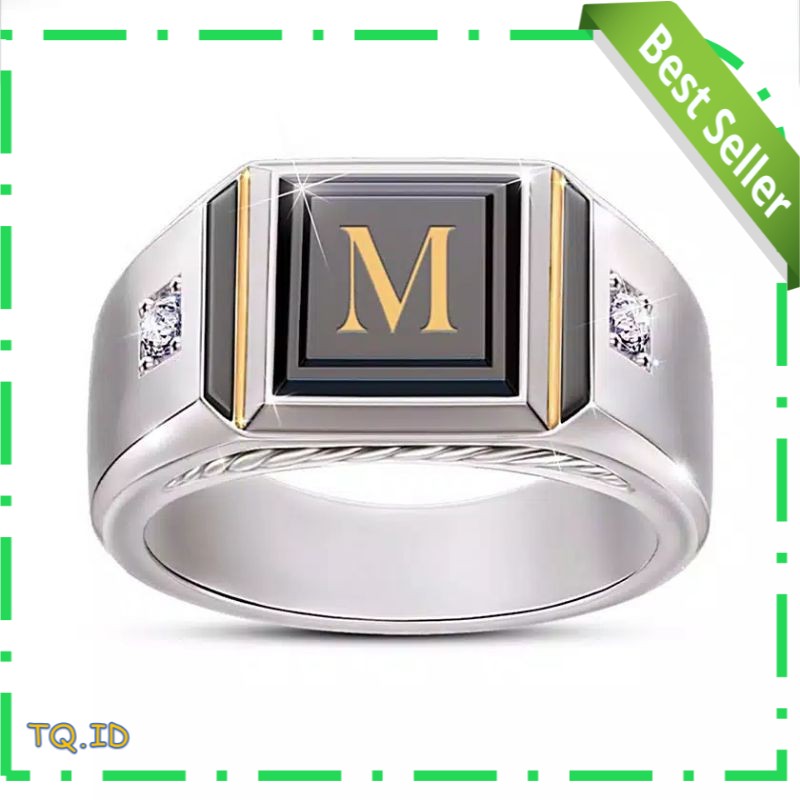 CINCIN PRIA INESIAL HURUF M S925