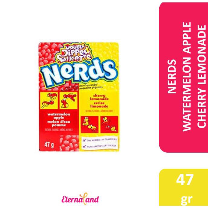 

Nerds Watermelon Apple Cherry Lamonade Permen Asem / Permen Buah