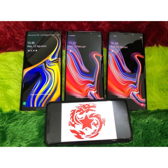 Samsung Note 9 Ram 6 Memory 128GB Duos Bekas Original Mulus Fullset