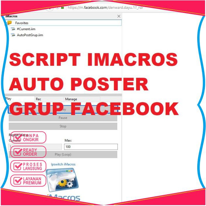 Squads Imacros Auto Poster Grup Facebook Script Imacros Auto Poster Grup Facebook