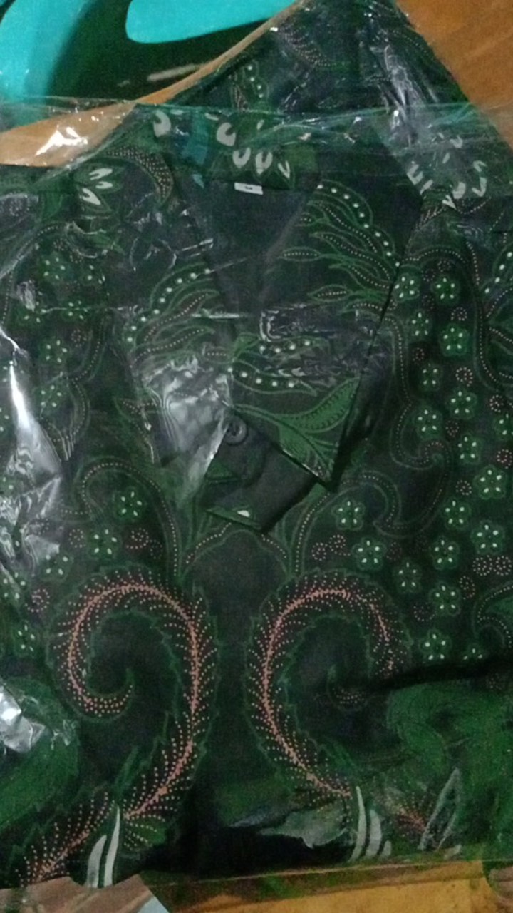 Gurdo Ijo Kemeja Batik Pria Modern Solo Atasan Batik By Kharis