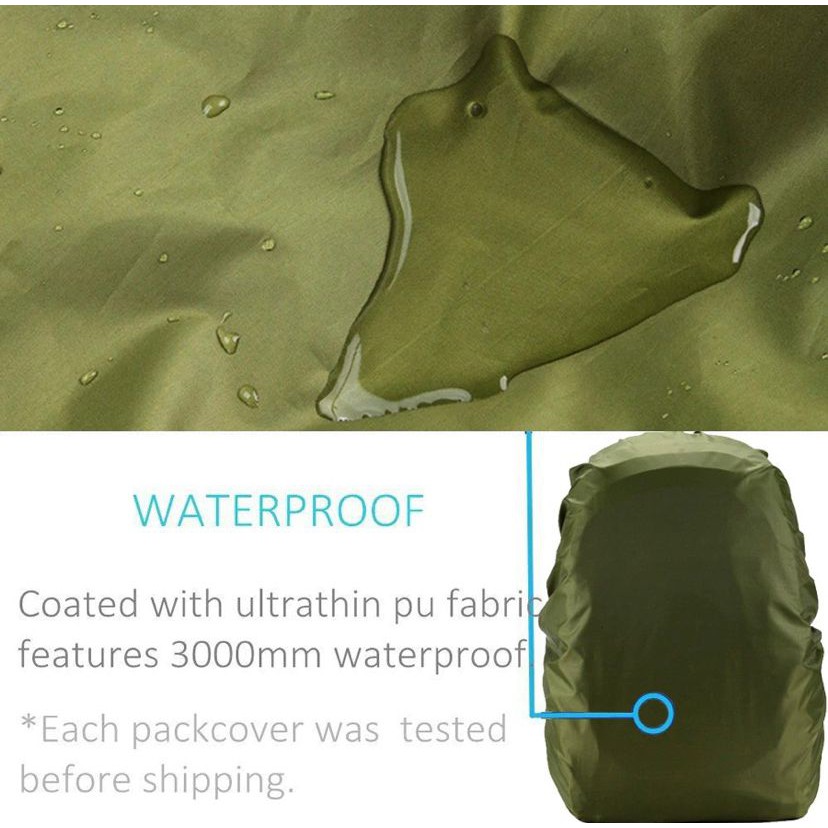 Raincover Tas Waterproof Tas Pelindung Anti Air Cover Bag Waterproof Raincoat Bag