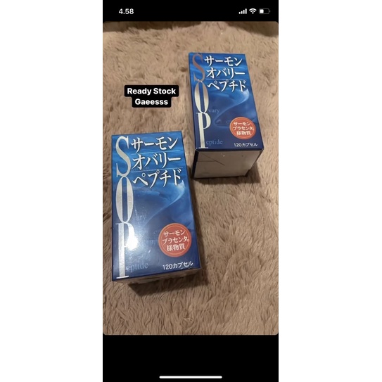 Suplemen Salmon Ovary Peptide (SOP) Original Made in Jepang