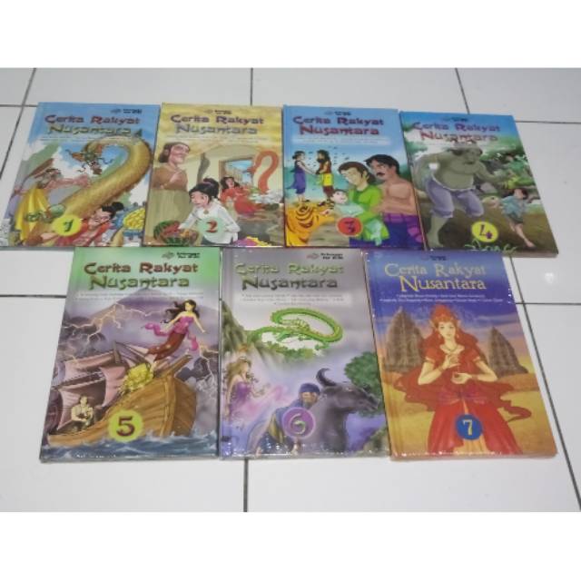 Cerita Rakyat Nusantara 1-7 - Erlangga For Kids