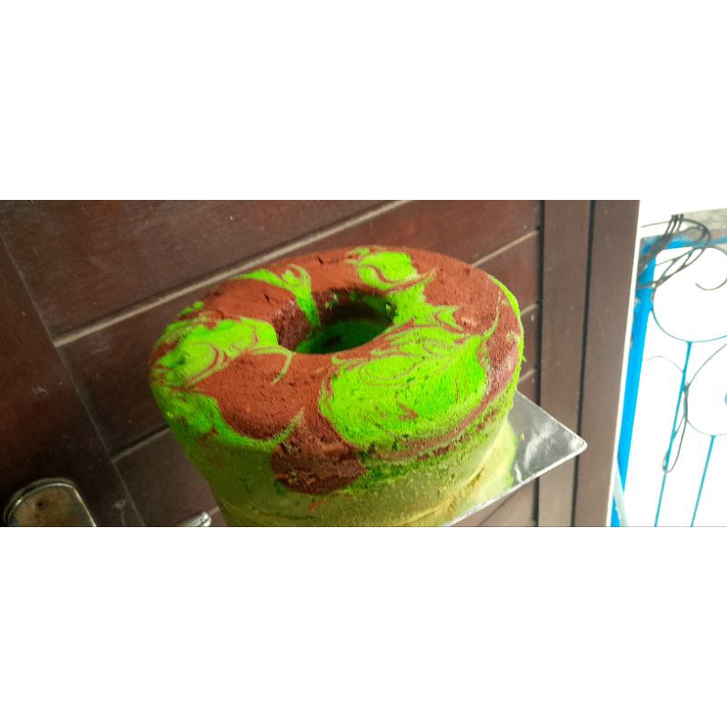 

Buter Cake Pandan Coklat