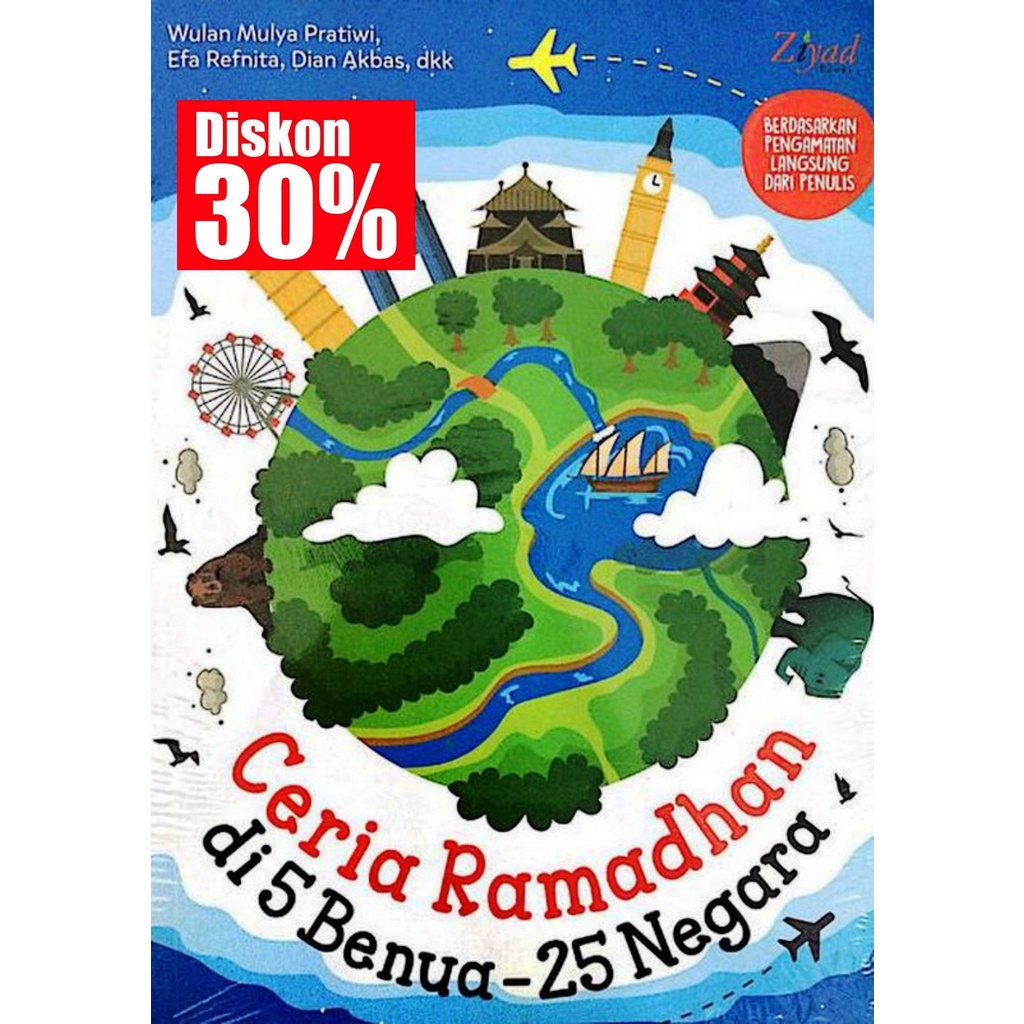 Jual Buku Ceria Ramadhan Di 5 Benua 25 Negara Bisa Cod Shopee Indonesia