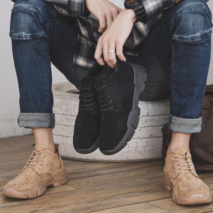 Gaya Hamilton Boots / Sepatu / Boots / Impor / Sepatu Import /Sepatu Boot - Cokelat, 40 Limited