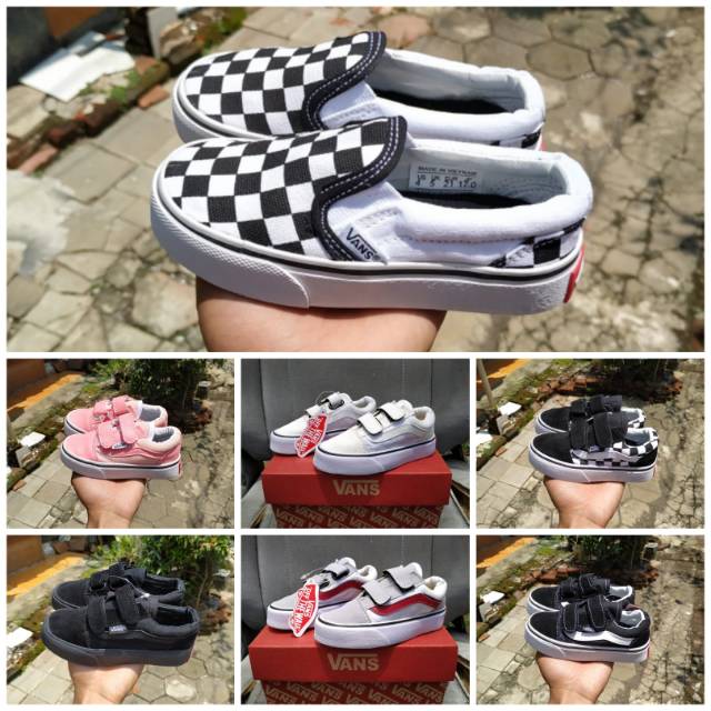 SEPATU VANS ANAK PREMIUM VANS OLDSKOOL ANAK VANS SLIP ON ANAK SEPATU ANAK MURAH