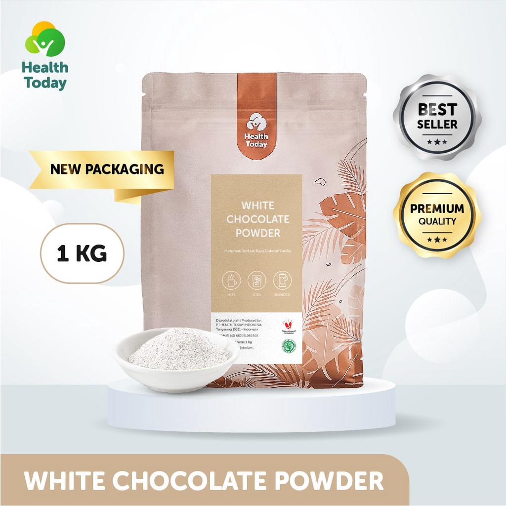 

Health Today Premium White Chocolate Powder (Minuman bubuk Coklat Putih)