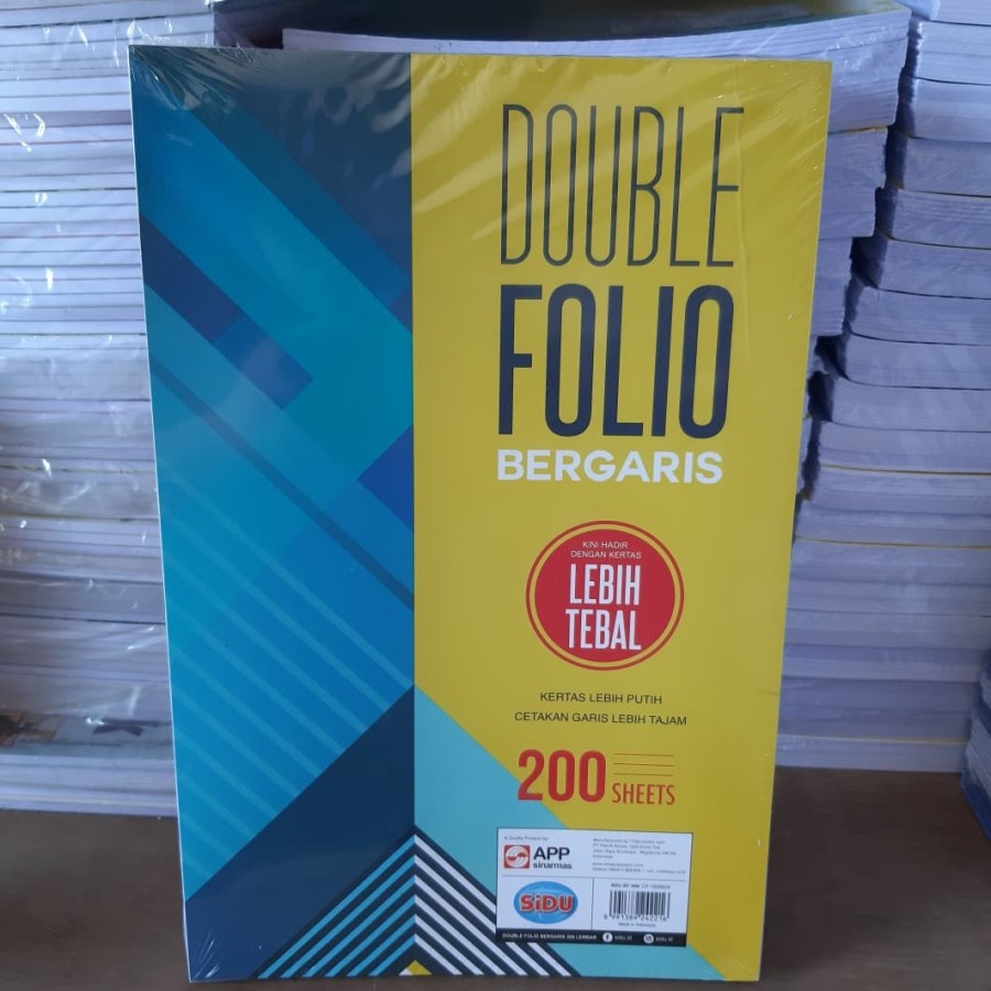 

kertas double folio garis sidu isi 200