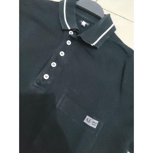 Kaos Polo Mini Dress Wanita Armani Jeans Second Original