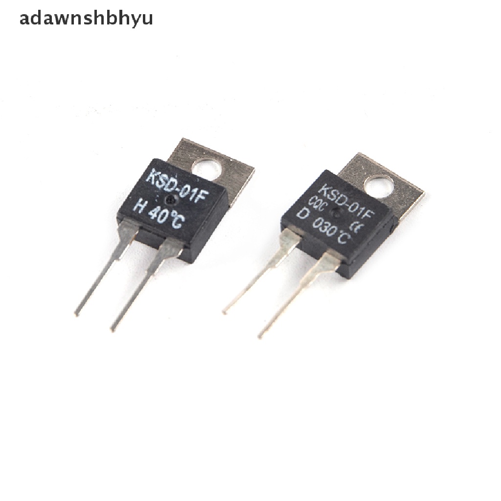 Adawnshbhyu 20-80℃ Biasa Tertutup/Open Thermal Switch Temperature Sensor Thermostat KSD-01F