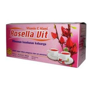 

Teh Celup Rosella Vit ( Vitamin C Alami ) - Teh Daun Rosella