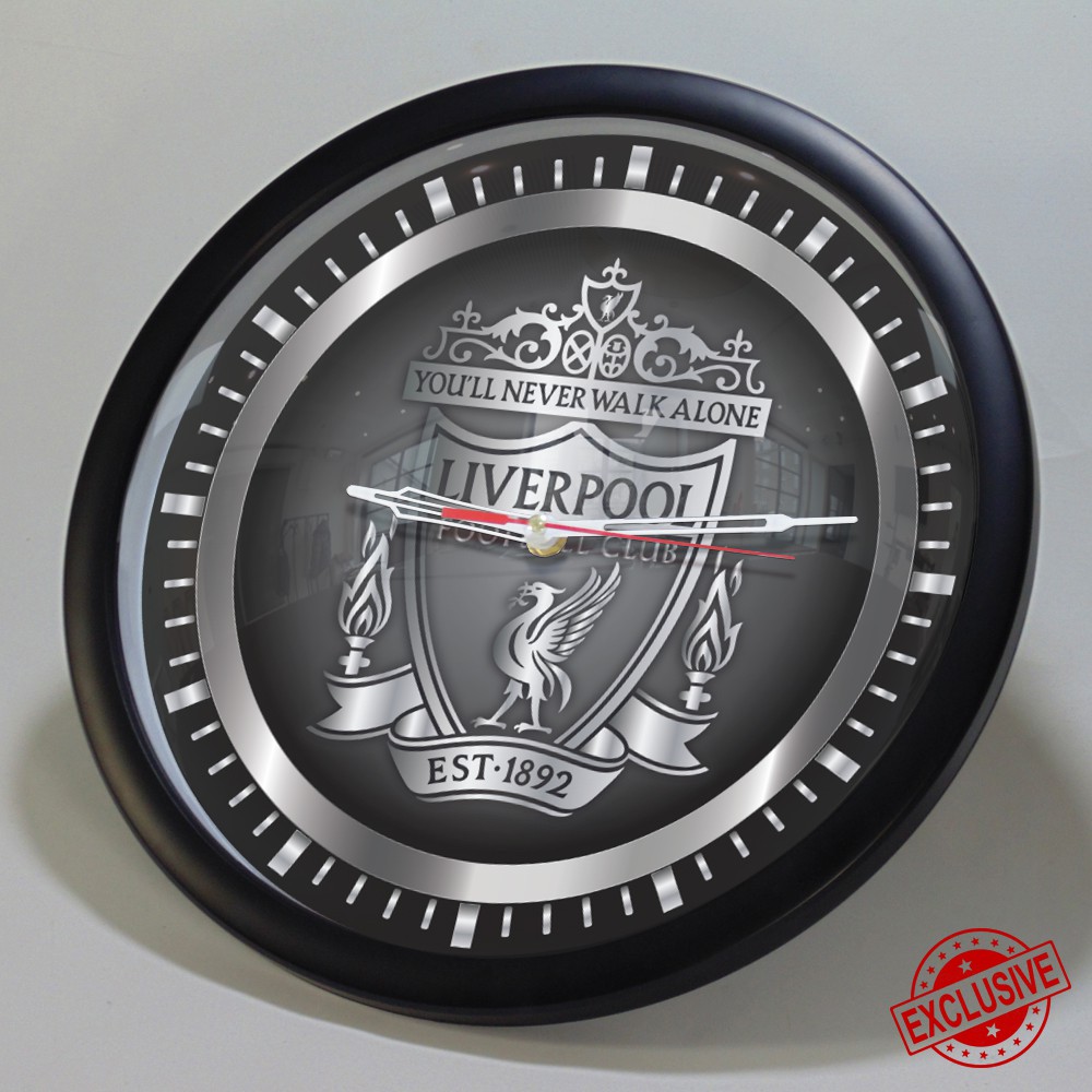 (ISTIMEWA &amp; BAGUS) JAM DINDING THE REDS LIVERPOOL - SILVER LIMITED EDITION