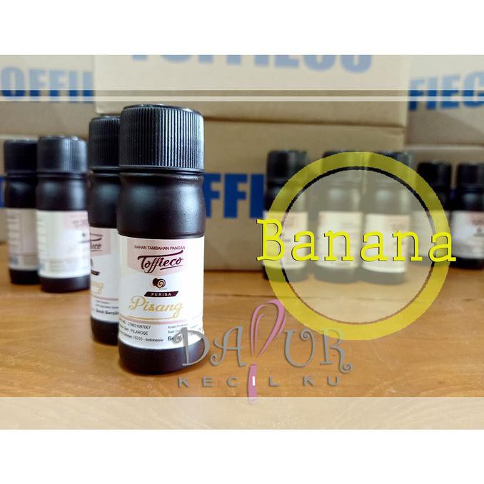 

Perisa Toffieco Banana 25 gr / Esen / Esens / Pasta / Essence TERBATAS Kode 1199