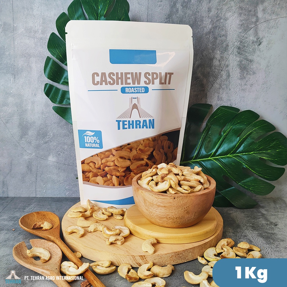 

Roasted Cashew Split 1 Kg | Kacang Mede Belah Dua Panggang