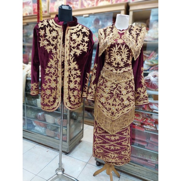 baju pengantin adat minang padang