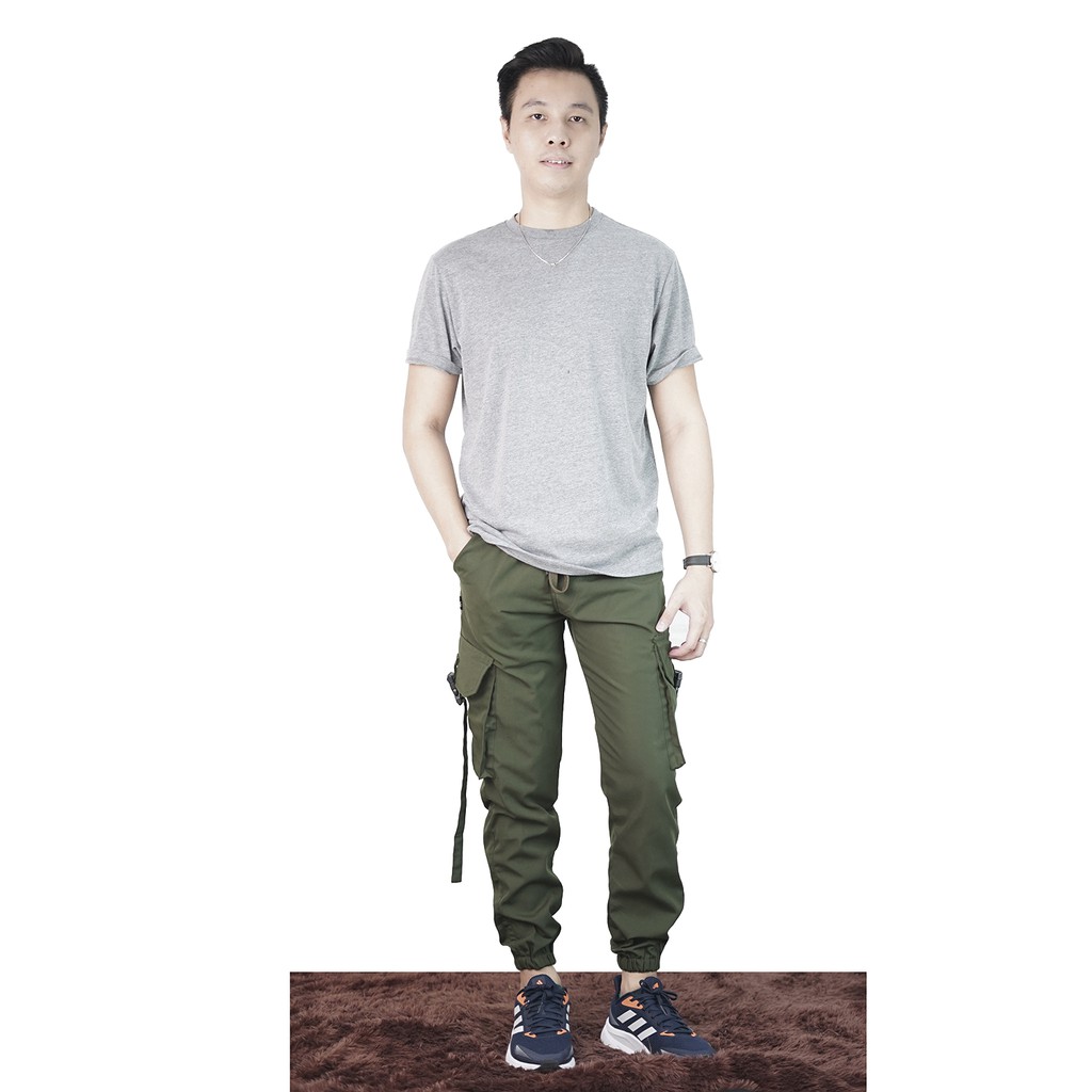 Celana Panjang Jogger Cargo Hypebeast Training Pria Keren Terbaru - XSHOP Artur