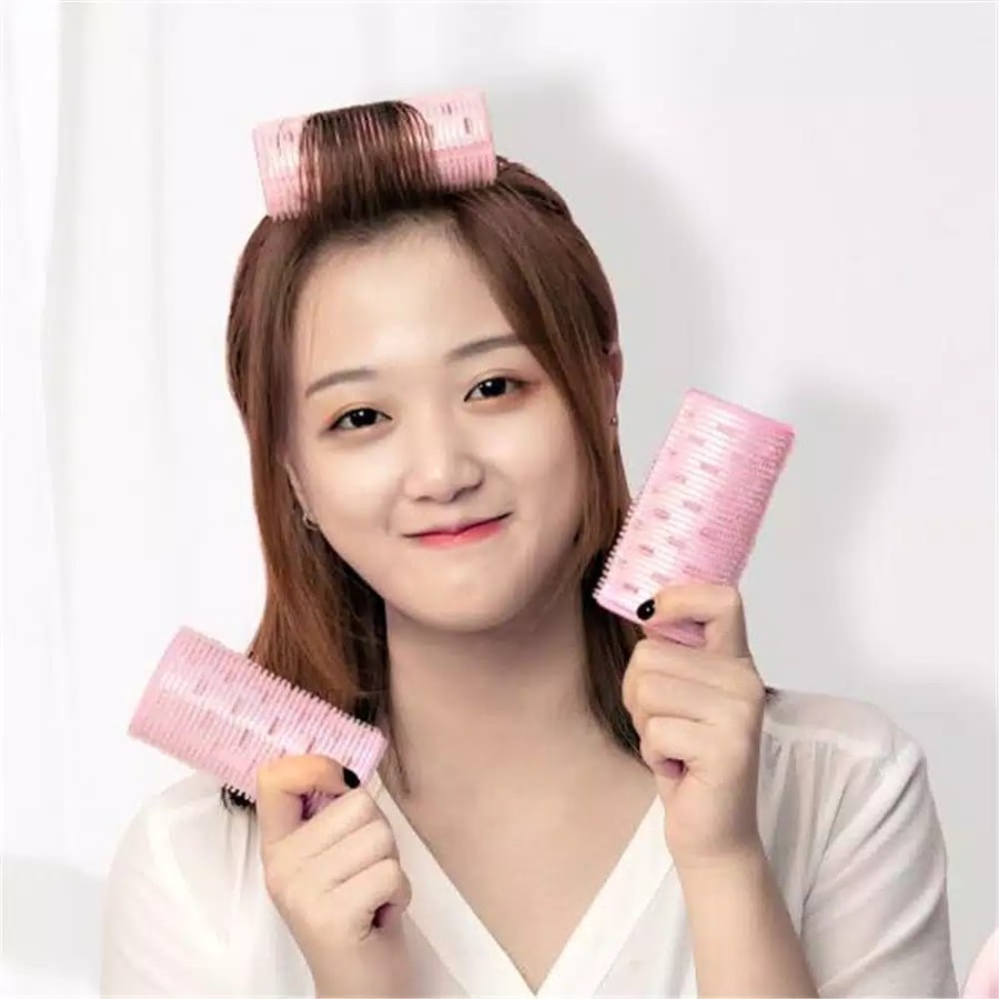 HAIR ROLLER ROLL RAMBUT BESAR MAGIC MAGIC CURLER PENGERITING JUMBO ALA KOREAN HAIR STYLE IMPOR