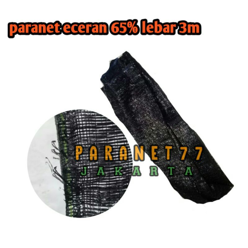 paranet (eceran) 65% lebar 3m