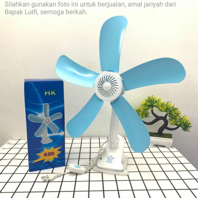 Kipas Angin Jepit Mini Fan HK 620 mm