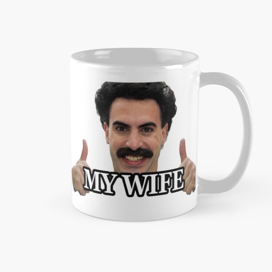 Mug Gelas Borat my wife